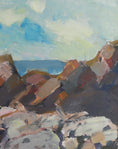 Load image into Gallery viewer, Vintage Coastal Painting by T Nilsson from Sweden
