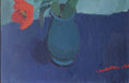 Load image into Gallery viewer, Mid Century Original Still Life Oil Painting of Tulips From Sweden
