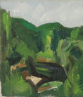 Load image into Gallery viewer, Swedish Mid Century Vintage Art Landscape Oil Painting
