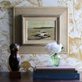 Load image into Gallery viewer, Mid Century Original Coastal Oil Painting From Sweden
