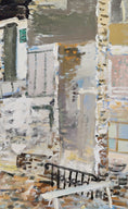 Load image into Gallery viewer, Vintage Mid Century Art Parisian Oil Painting From Sweden EH Jacobsson

