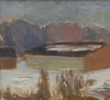 Mid Century Vintage Winterscape From Sweden by Ivar S