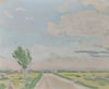 Swedish Vintage Landscape Oil Painting From Sweden