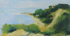 Mid Century Vintage Art Coastal Oil Painting from Sweden