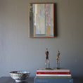 Load image into Gallery viewer, Mid Century Abstract Oil Painting By S Sahlberg Sweden 1954
