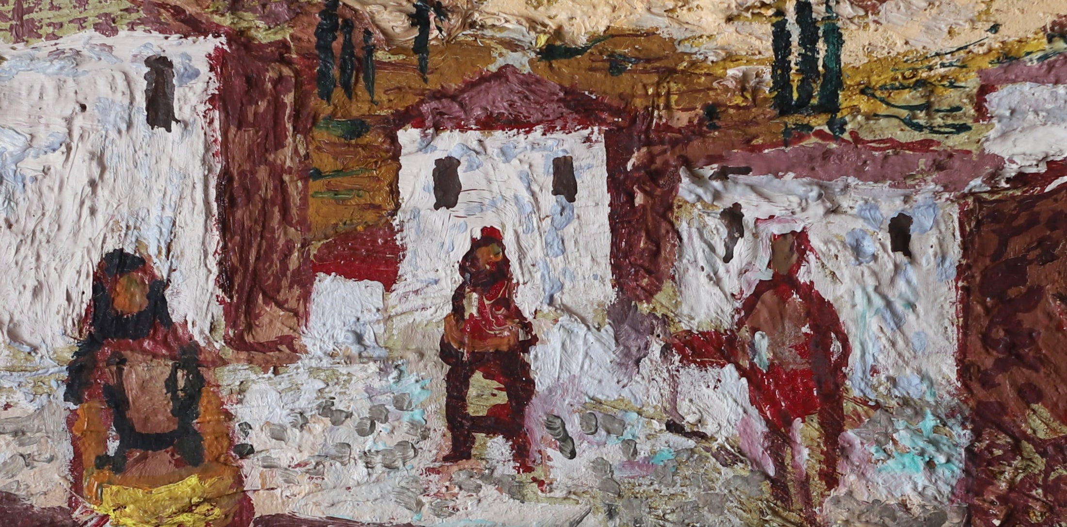Vintage Original Landscape Oil Painting By Wahlberg Sweden