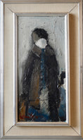 Load image into Gallery viewer, Original Mid Century Figurative Painting From Sweden

