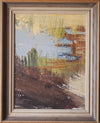 Swedish Vintage Original Landscape Oil Painting by H Lundt