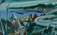 Load image into Gallery viewer, Vintage Coastal Painting from Sweden by E Isholt
