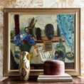Load image into Gallery viewer, Vintage Art Room Original interior Oil Painting Sweden 1949
