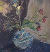 Mid Century Original Still Life Oil Painting From Sweden