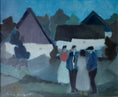 Load image into Gallery viewer, Mid Century Vintage Oil Painting By Listed Artist F Lundqvist

