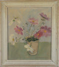 Load image into Gallery viewer, Vintage Art Room Original Still Life Oil Painting Sweden 1944
