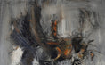 Load image into Gallery viewer, Mid Century Abstract Oil Painting From Sweden
