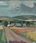 Load image into Gallery viewer, Mid Century Original Landscape Oil Painting From Sweden

