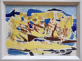 Load image into Gallery viewer, Mid Century Vintage Abstract Painting From Sweden
