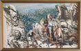 Load image into Gallery viewer, Vintage Mid Century Seascape Oil Painting From Sweden by L Herder
