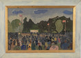 Load image into Gallery viewer, Mid Century Vintage Art Oil Painting from Sweden
