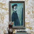 Load image into Gallery viewer, Vintage Art Room Artist Portrait from Sweden
