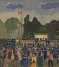 Load image into Gallery viewer, Mid Century Vintage Art Oil Painting from Sweden
