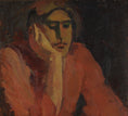 Load image into Gallery viewer, Vintage Art Room Antique Portrait Sweden 1914
