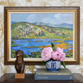 Load image into Gallery viewer, Mid Century Original Landscape Oil Painting From Sweden
