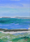 Load image into Gallery viewer, Vintage Coastal Painting from Sweden by G Brunius
