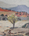 Mid Century Oil Painting From Sweden by G Isaksson