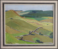 Load image into Gallery viewer, Mid Century Vintage Oil Painting From Sweden by B Petersson
