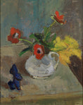 Load image into Gallery viewer, Vintage Still Life Oil Painting by G Fogler From Sweden
