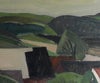 Mid Century Landscape Oil Painting By A Erwö Sweden