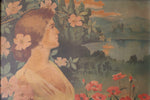 Art Nouveau Original Painting From Sweden