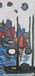 Load image into Gallery viewer, Original Vintage Mid Century Oil Painting from Sweden by G Ekdahl
