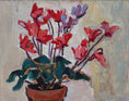 Load image into Gallery viewer, Vintage Art Room Original Still Life Oil Painting Sweden
