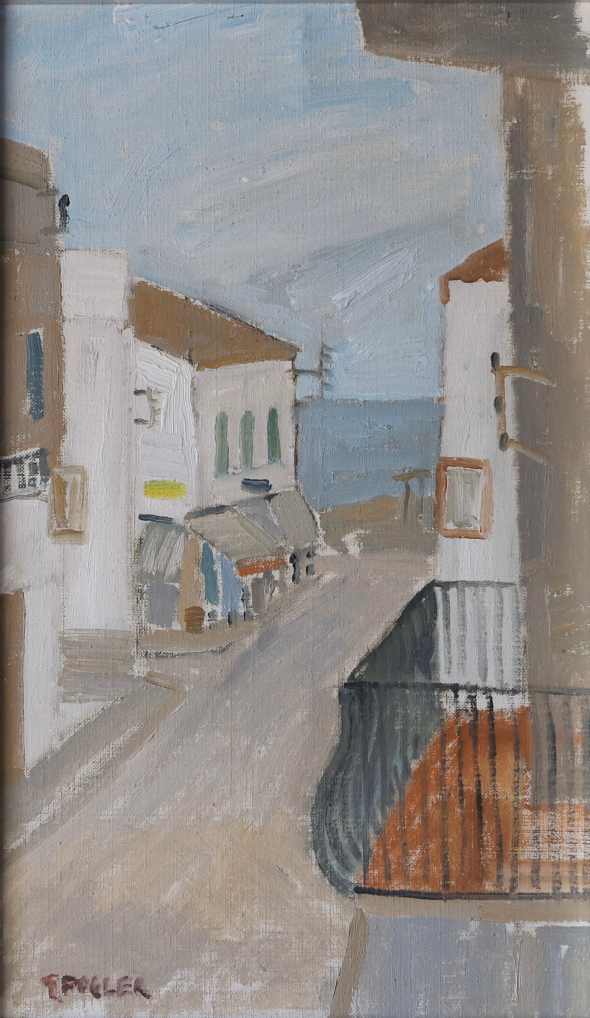 Vintage Oil Painting by G Fogler From Sweden