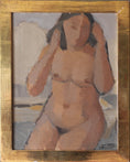 Load image into Gallery viewer, Vintage Figurative Oil Painting by H Linér from Sweden
