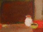 Striking Mid Century Still Life Oil Painting A Eres Sweden