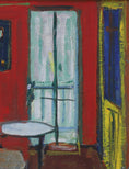 Load image into Gallery viewer, Vintage Art Room Original Interior Oil Painting from Sweden
