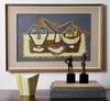 Vintage Art Room Original Mid Century Still Life from Sweden