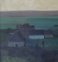 Load image into Gallery viewer, Mid Century Original Landscape Oil Painting from Sweden by E Fährm
