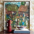 Load image into Gallery viewer, Vintage Art Original Oil Painting From Sweden by H Hansson 1970
