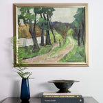 Oil Painting Vintage Mid Century From Sweden By E Selander