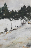 Load image into Gallery viewer, Vintage Art Room Landscape Oil Painting From Sweden by H Brundin

