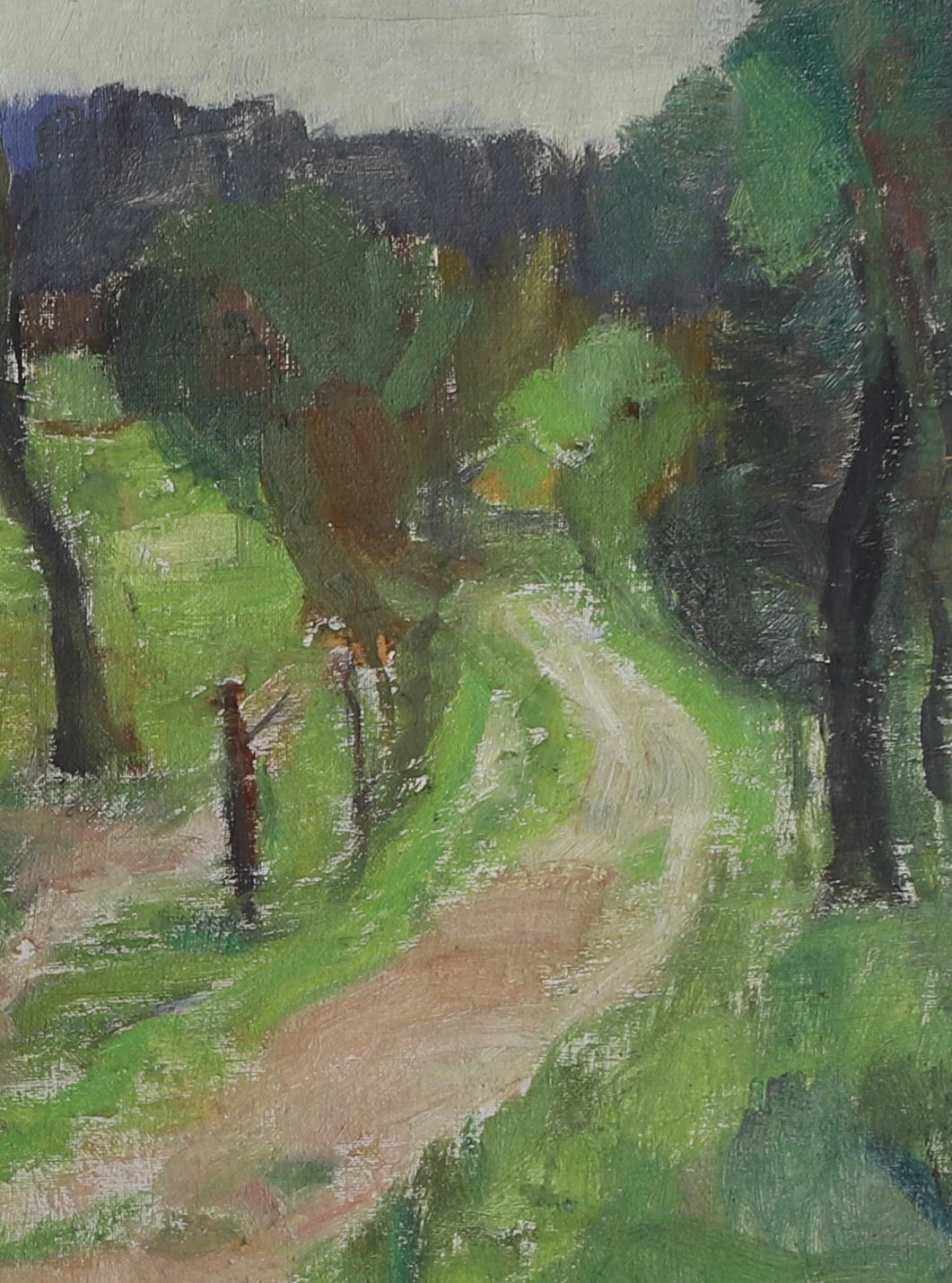 Oil Painting Vintage Mid Century From Sweden By E Selander