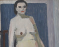 Load image into Gallery viewer, Original Mid Century Figurative Painting From Sweden
