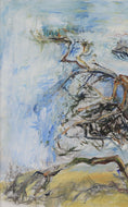 Load image into Gallery viewer, Swedish Mid Century Vintage Art Landscape Oil Painting

