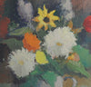 Vintage Art Still Life Original Oil Painting From Sweden H Cardell