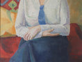 Load image into Gallery viewer, Vintage Art Room Portrait Sweden by S Östberg 1933
