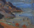 Load image into Gallery viewer, Vintage Coastal Painting from Sweden
