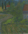 Load image into Gallery viewer, Vintage Landscape Oil Painting by S Grandin Sweden
